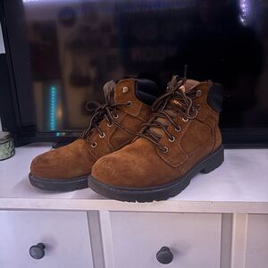Brown Leather Men's Boots